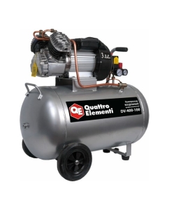 Купить Масляный поршневой компрессор QUATTRO ELEMENTI DV-400-100 771-718  в E-mobi