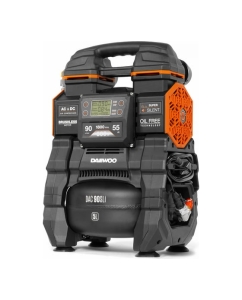 Купить Поршневой аккумуляторный компрессор DAEWOO 21в/220в DAC 90S Li SET в E-mobi
