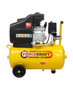 Купить Поршневой компрессор с прямым приводом ресивер Forcekraft fk-bm20/24 24 л, 8 бар, 138 л/м, 1100 w, 230 v 54661 в E-mobi