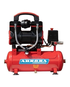 Купить Компрессор Aurora PASSAT-8 BLACK тихий, безмасляный, 8 л, 170л/мин, 0.9 кВт 35008  в E-mobi