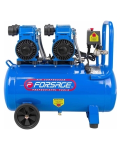 Купить Компрессор поршневой с прямым приводом Forsage 4 цилиндра,безмасляный(ресивер 50л, 2.2 кВт, 8 бар, 420л/м, 230В) F-V30/50 OIL FREE(59215) в E-mobi