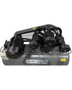 Купить Поршневой компрессор KraftWell 950 л/мин, 10 бар, 300 л, 380В, сеть 380 В, произв-ть 950 л/мин, объем ресивера 300 л, в комплекте KRW-AC950-300L  в E-mobi