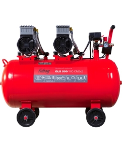 Купить Компрессор безмасляный малошумный FUBAG OLS 500/100 CM2х2 646075  в E-mobi