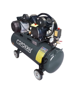 Купить Поршневой компрессор Сорокин 8атм, ресивер 100л 13.8 в E-mobi