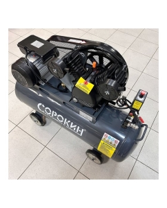 Купить Поршневой компрессор Сорокин 8атм, ресивер 100л 13.8  в E-mobi