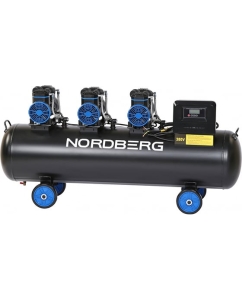 Купить Компрессор безмасляный NORDBERG 380 В, ресивер 170 л, 750 л/мин NCEO170/750 в E-mobi