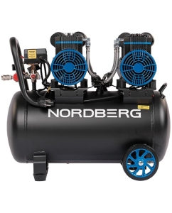 Купить Компрессор безмасляный NORDBERG 220В, ресив. 50л, 500 л/мин NCEO50/500  в E-mobi