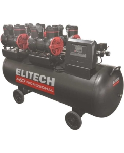 Купить Безмасляный малошумный компрессор Elitech ACF 1200-200S HD 206467 в E-mobi
