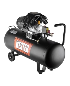 Купить Компрессор WESTER WK2200/100PRO поршневой масляный, 2200 Вт, 330л/мин, 8бар 631637 в E-mobi