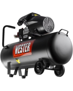 Купить Компрессор WESTER WK2200/100PRO поршневой масляный, 2200 Вт, 330л/мин, 8бар 631637  в E-mobi
