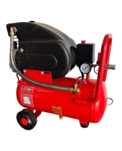 Купить Поршневой масляный компрессор AYGER 260 л/мин, 8 бар, 1.5 кВт, 24 л AFL24/260  в E-mobi