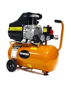Купить Воздушный компрессор LK 24-1800 (238 л/мин, объем 24 л, 1/8 кВт, 8 бар, 2850 об/мин) (1/12) Gramex 02017 в E-mobi