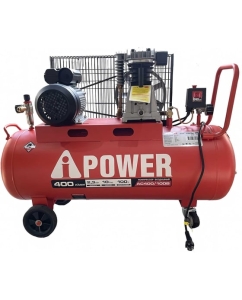 Купить Поршневой ременной масляный компрессор A-iPower AC400/100B 50108 в E-mobi