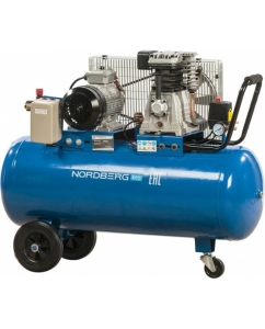 Купить Компрессор NORDBERG 380В, ресив. 100л, 400л/мин ECO NCE100/400 в E-mobi
