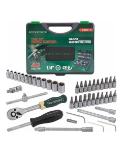 Купить Набор торцевых головок и насадок Rockforce 46 предметов RF-2462-5(1080) в E-mobi