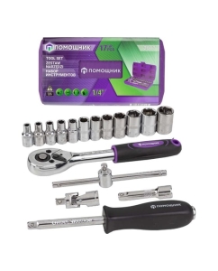 Купить Набор инструментов Помощник 17пр. 1/4