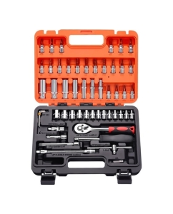 Купить Набор инструментов GOODKING 53 предмета, 1/4, трещотка K-10053 в E-mobi