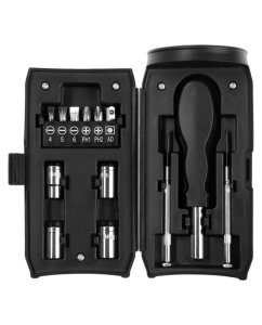 Купить Набор инструментов ТУНДРА подарочный пластиковый кейс Банка, 13 предметов 7379028  в E-mobi