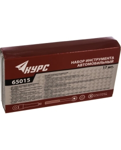 Купить Набор торцевых головок 17 предметов КУРС 65015  в E-mobi