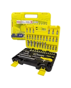 Купить Набор инструмента WMC TOOLS 53пр. WMC-2531-5 EURO(51117) в E-mobi