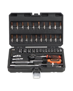 Купить Набор инструментов KINGQUEEN 46 предметов,72 зуба WIB-10007 в E-mobi