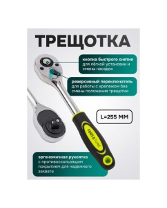 Купить Набор инструментов FORS&TUNE 12 предметов 1/2 (6гр.) FORSandTUNE-4123(61276)  в E-mobi