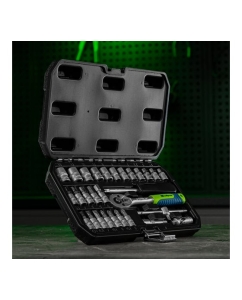 Купить Набор инструментов СИБРТЕХ 1/4", пластиковый кейс, 29 предметов 13392  в E-mobi