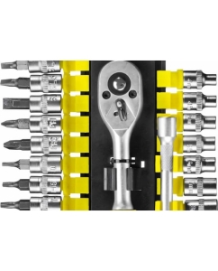 Купить Набор STAYER STANDARD 1/4", 28 предметов 27754-H28  в E-mobi