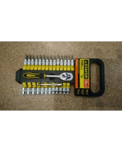 Купить Набор STAYER STANDARD 1/4", 28 предметов 27754-H28  в E-mobi