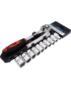 Купить Набор головок Дед Макар шестигранных МК12-76 с трещоткой 1/2 , 12 предметов 00-00015836 в E-mobi