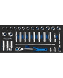 Купить Набор инструментов с трещоткой HOEGERT TECHNIK 3/8