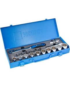 Купить Набор дюймовых головок NORGAU 1/2