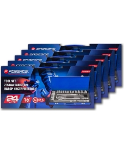Купить Набор инструментов Forsage (5 комплектов) 24пр. 1/2