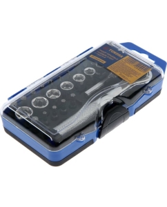 Купить Набор торцевых головок и бит TUNDRA трещотка, удлинитель, 28 предметов 1720445  в E-mobi