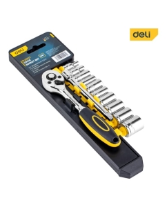 Купить Набор торцевых ключей DELI DL0012T 1/4 12 шт. 98328 в E-mobi