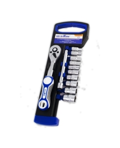 Купить Набор торцевых головок с трещоткой GOODKING 1/4