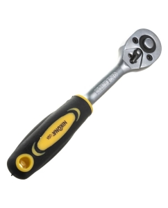 Купить Набор торцевых головок NIKONA с трещоткой квадрат 1/4", 12 предметов 09-921  в E-mobi