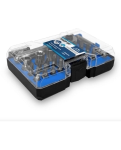 Купить Набор бит vertextools 27 предметов, трещотка, адаптер, головки 0033-27  в E-mobi