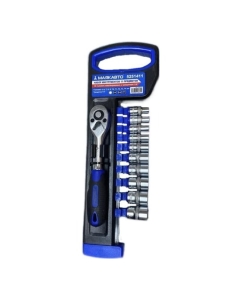 Купить Набор инструментов МаякАвто 10 головок 6гр. 5-14 мм, с трещоткой 1/4