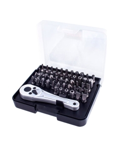 Купить Набор бит с трещоткой CUSTOR PH PZ SL HEX TORX 51 предмет HL-51AOSBT1A34A в E-mobi