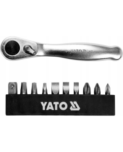 Купить Набор бит с трещоткой YATO 1/4