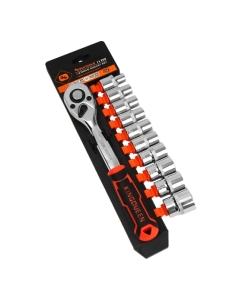 Купить Трещотка с шестигранными головками KINGQUEEN 1/2", 11 шт. WIB-10051  в E-mobi