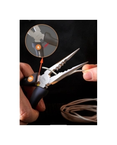 Купить Набор ручного инструмента DELI HOME SERIES GRAY HT0008C 8 предметов, эксклюзивный дизайн, софттач пластик, подарочная упаковка 130344  в E-mobi