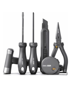 Купить Набор ручного инструмента DELI Home Series Black HT0006 6 предметов 104621 в E-mobi