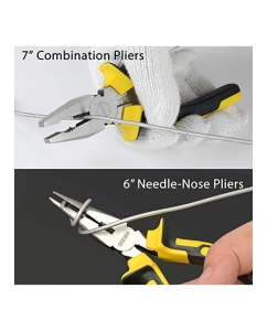 Купить Набор столярно-слесарного инструмента DOWELL 15 предметов+крепеж, HYT116  в E-mobi