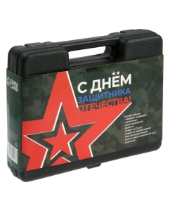 Купить Набор инструментов ЛОМ в подарочном кейсе к 23 февраля, 15 предметов 9305217  в E-mobi