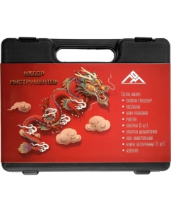 Купить Набор инструментов ЛОМ в подарочном кейсе к Новому году, 15 предметов 9305203  в E-mobi