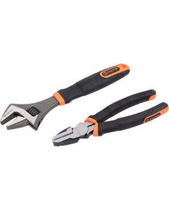 Купить Набор из плоскогубцев и разводного ключа TACTIX ERGO 204001 в E-mobi