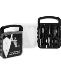 Купить Набор инструментов ТУНДРА подарочный пластиковый кейс, 22 предмета 7379047 в E-mobi