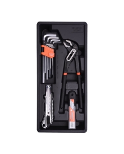 Купить Набор инструментов HARDEN 21 предмет: клещи переставные, ключи имбусовые, нож с лезвиями 520647 в E-mobi
